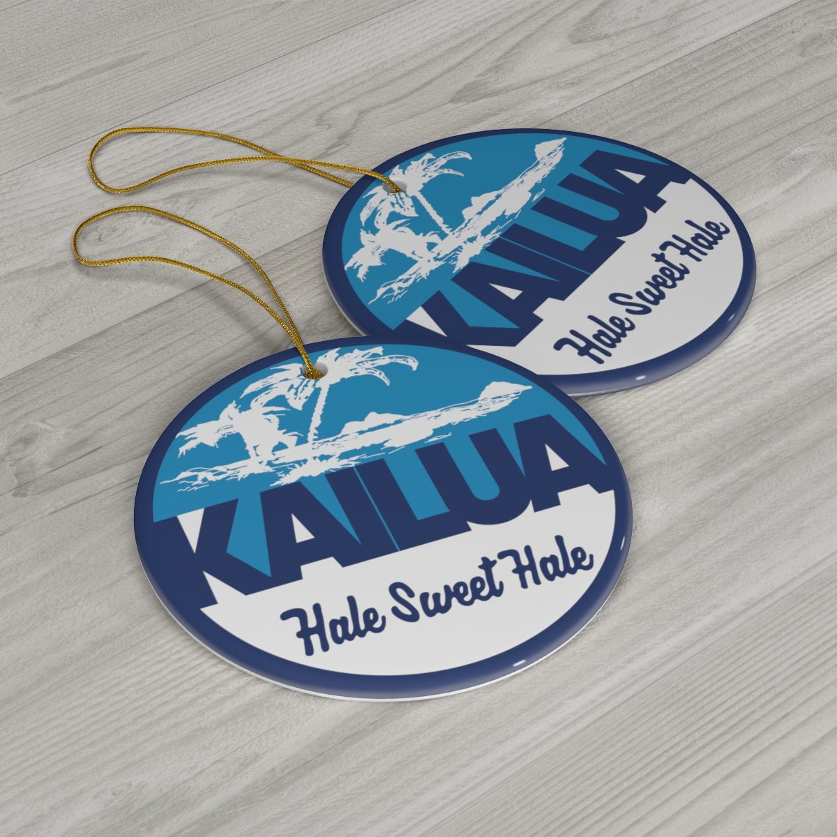 Ceramic Ornament Kailua Hale Sweet Hale - Global Village Kailua Boutique