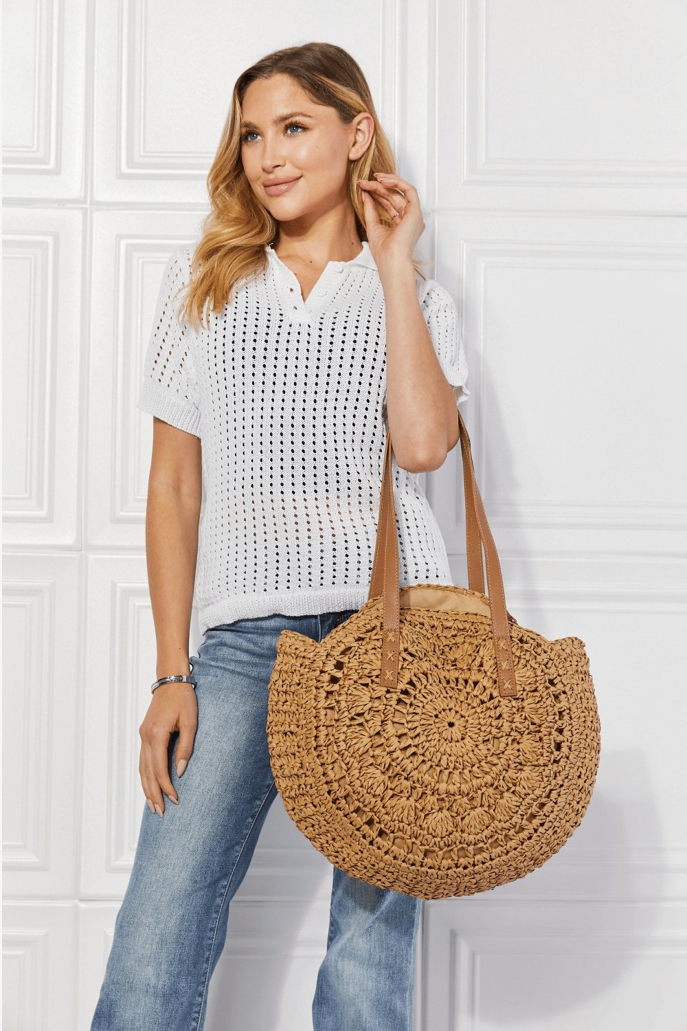 C'est La Vie Crochet Handbag - Global Village Kailua Boutique