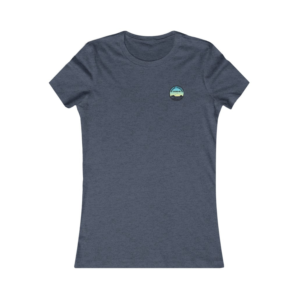 Chasin' Sunrises Slim Fit Tee Global Village Kailua Boutique