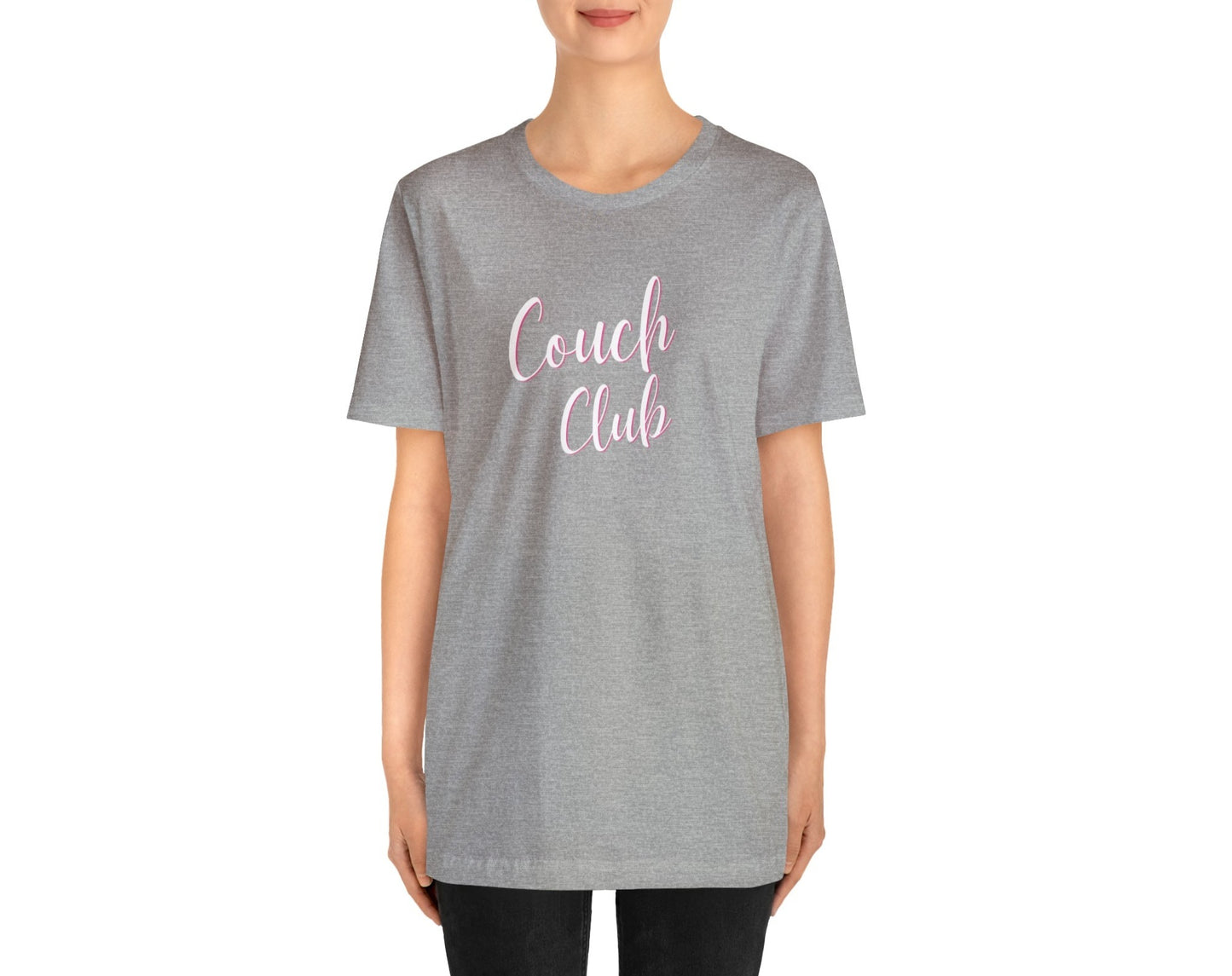 Couch Club Unisex Jersey Short Sleeve Tee - Global Village Kailua Boutique