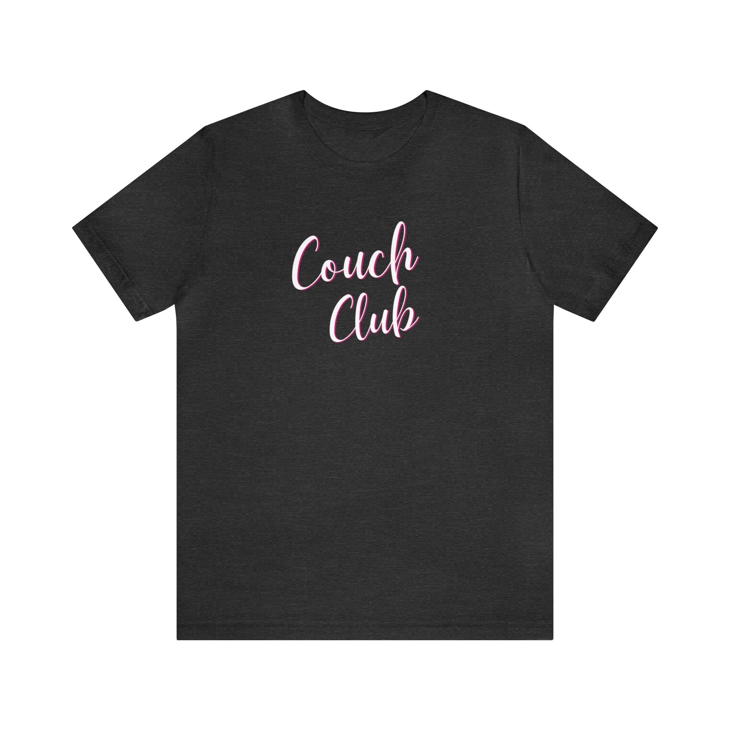 Couch Club Unisex Jersey Short Sleeve Tee - Global Village Kailua Boutique
