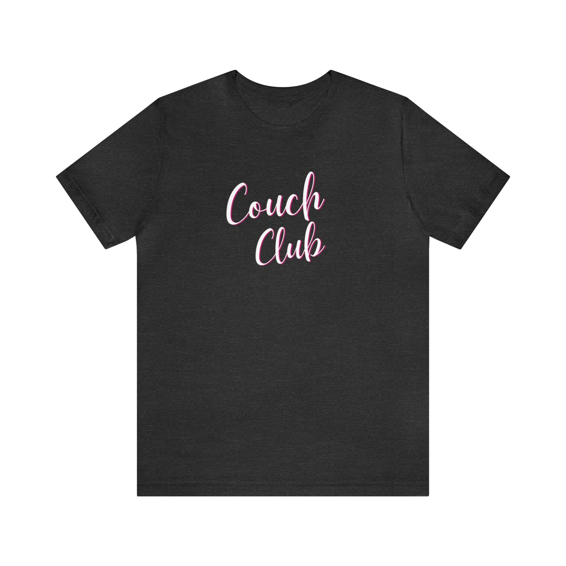 Couch Club Unisex Jersey Short Sleeve Tee - Global Village Kailua Boutique