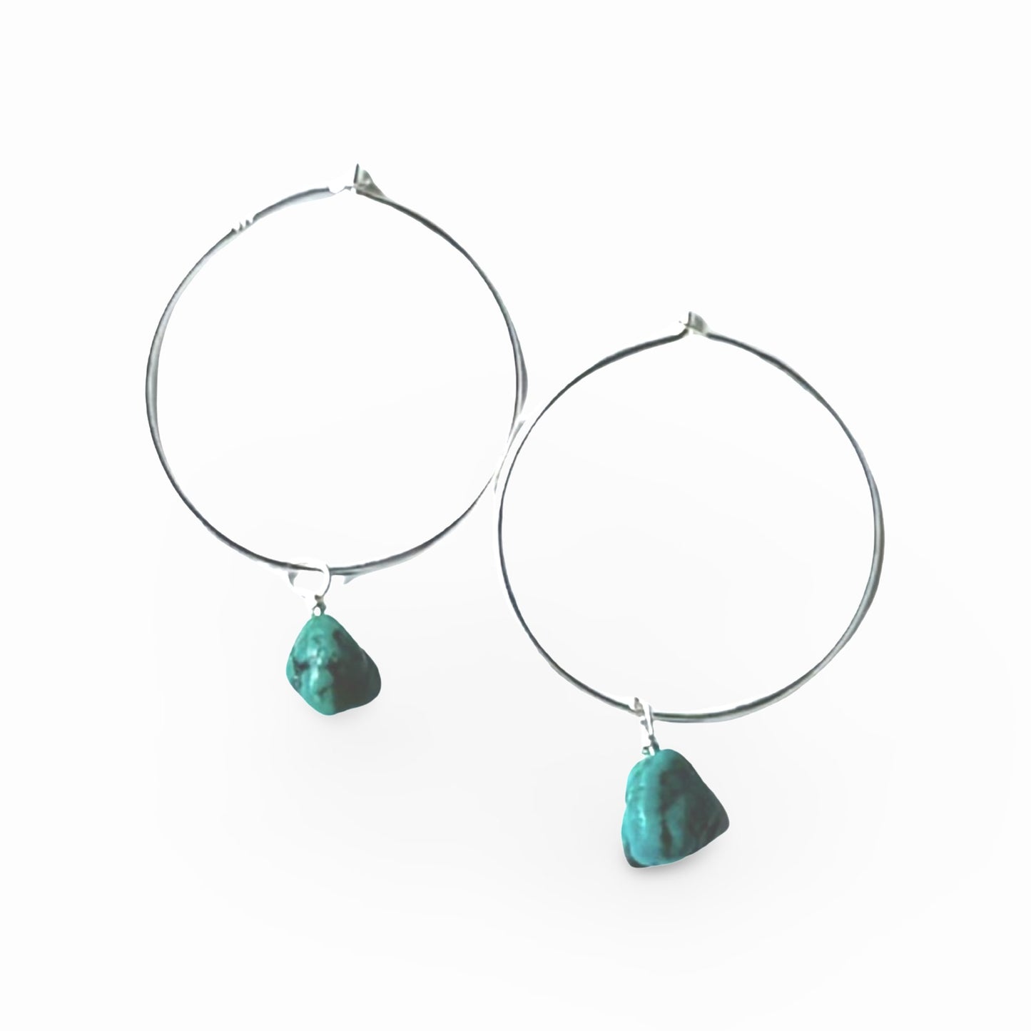 Da Hoop 1" Sterling Silver - Global Village Kailua Boutique