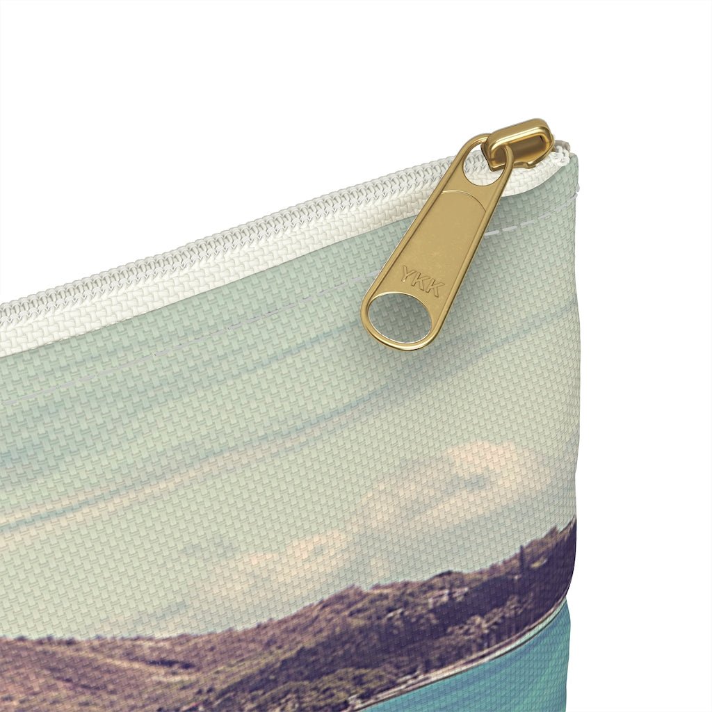 Diamond Head Zip Pouch Global Village Kailua Boutique