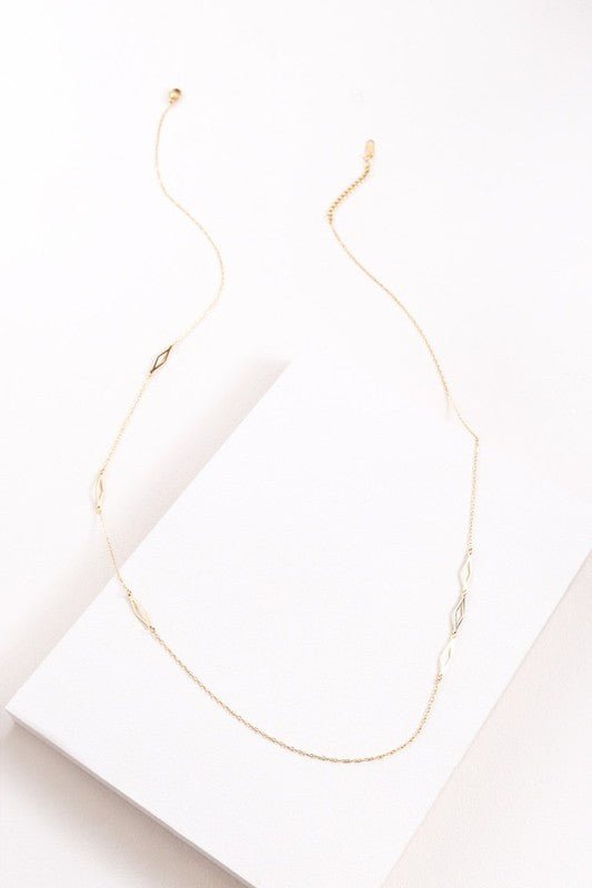Diamonds Are Forever Necklace - Global Village Kailua Boutique