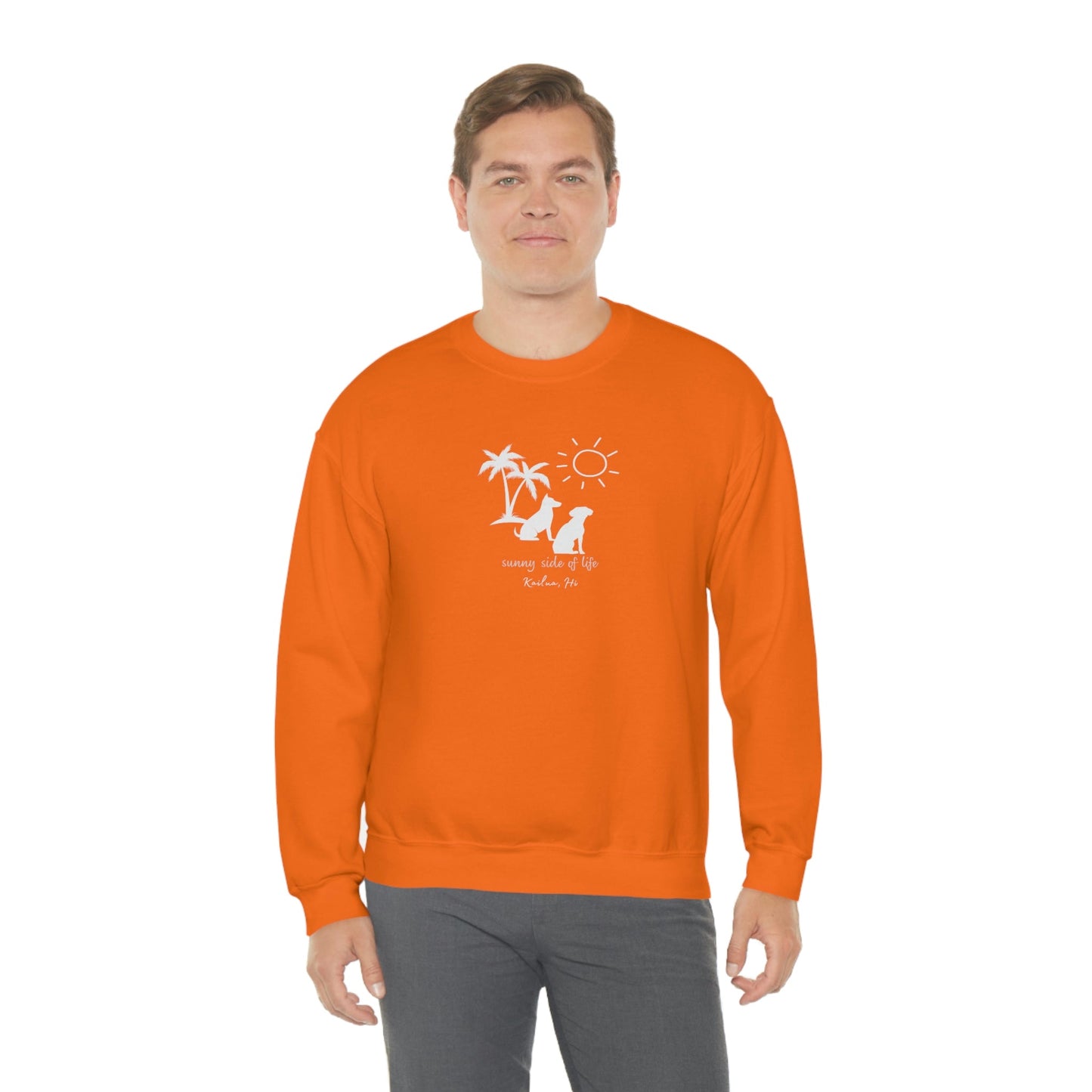 Dog Sunny Side Crewneck Sweatshirt - Global Village Kailua Boutique