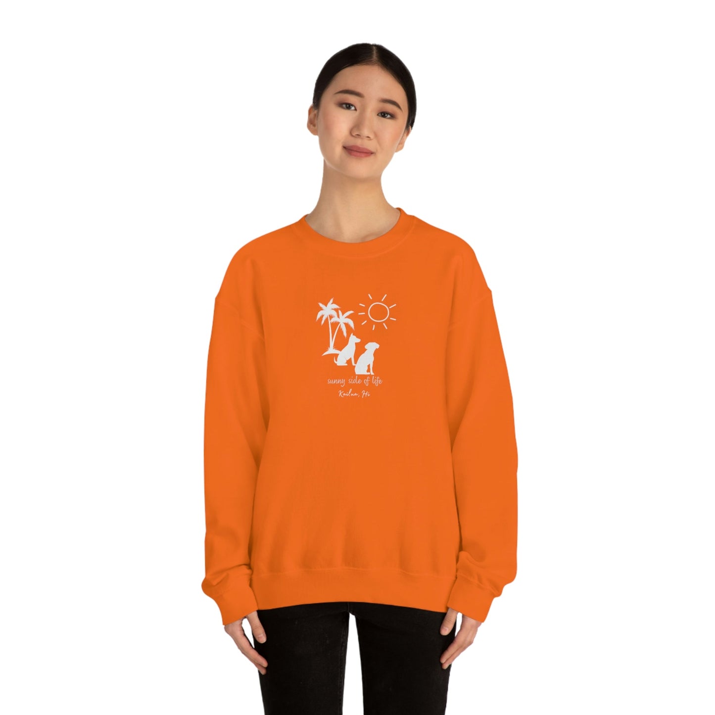 Dog Sunny Side Crewneck Sweatshirt - Global Village Kailua Boutique