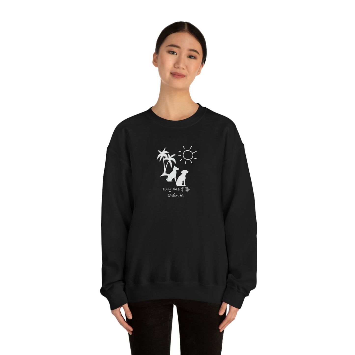 Dog Sunny Side Crewneck Sweatshirt - Global Village Kailua Boutique