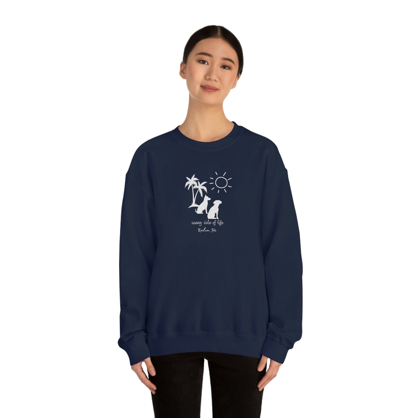 Dog Sunny Side Crewneck Sweatshirt - Global Village Kailua Boutique