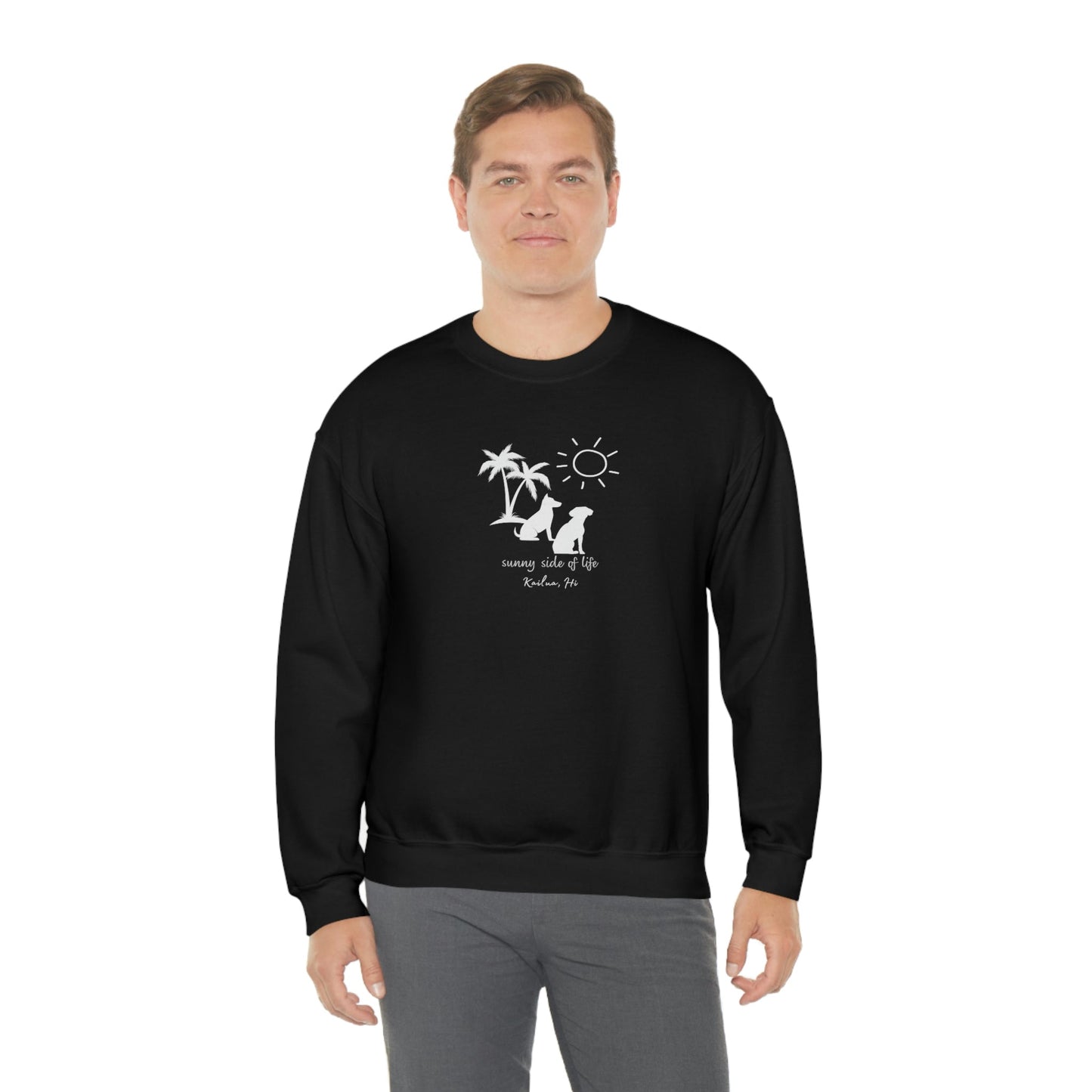 Dog Sunny Side Crewneck Sweatshirt - Global Village Kailua Boutique
