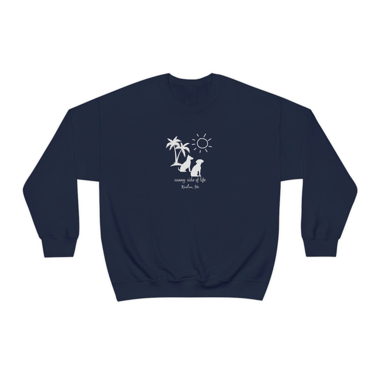 Dog Sunny Side Crewneck Sweatshirt - Global Village Kailua Boutique