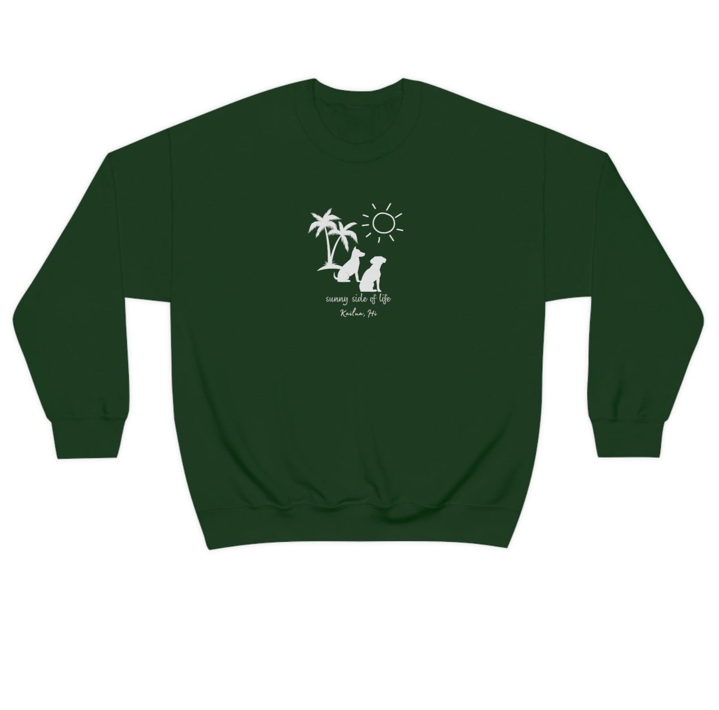 Dog Sunny Side Crewneck Sweatshirt - Global Village Kailua Boutique