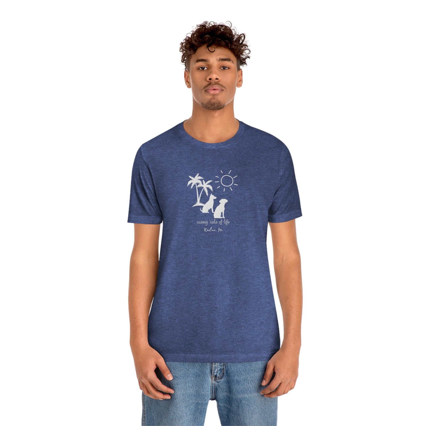 Dog Sunny Side Unisex Jersey Tee - Global Village Kailua Boutique