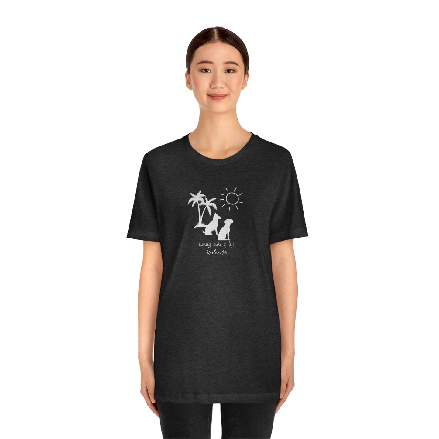 Dog Sunny Side Unisex Jersey Tee - Global Village Kailua Boutique