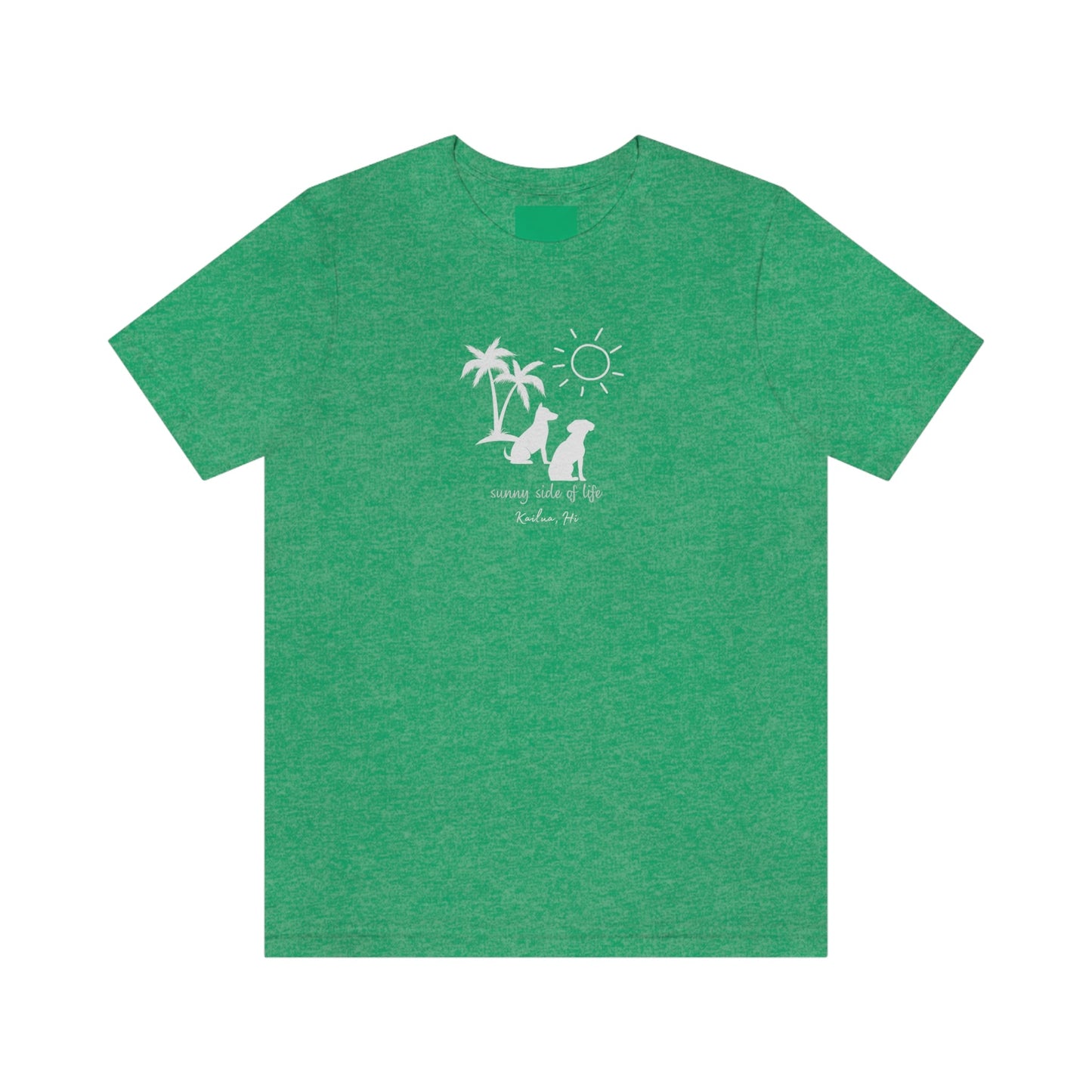 Dog Sunny Side Unisex Jersey Tee - Global Village Kailua Boutique