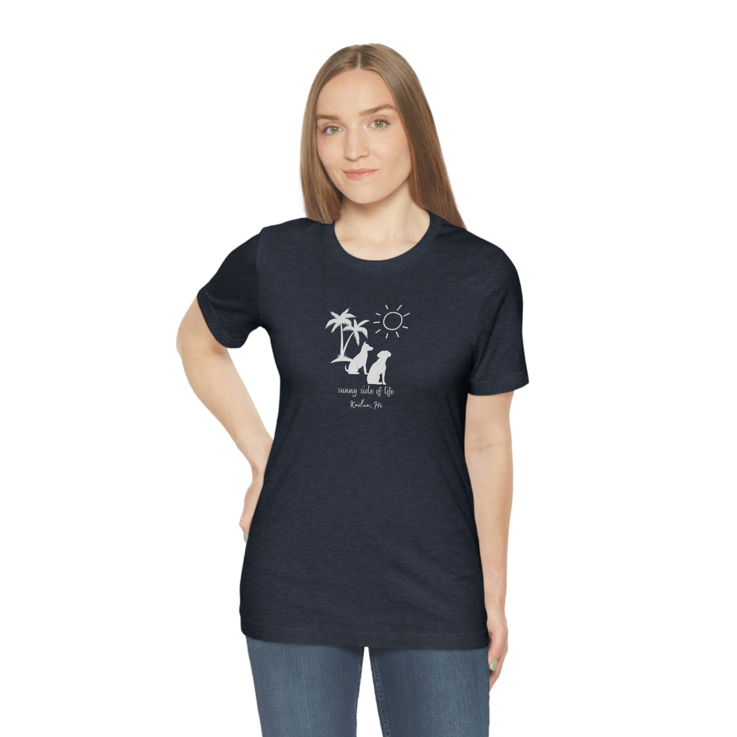 Dog Sunny Side Unisex Jersey Tee - Global Village Kailua Boutique