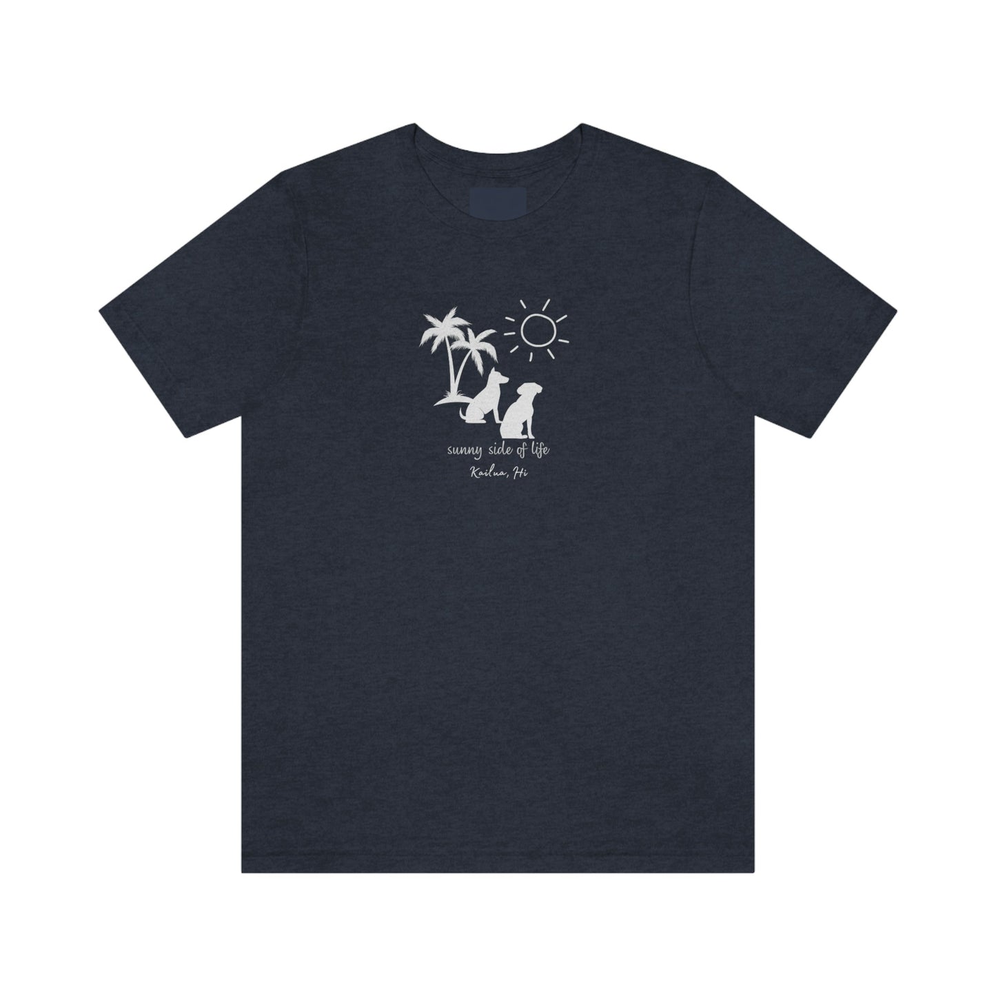 Dog Sunny Side Unisex Jersey Tee - Global Village Kailua Boutique
