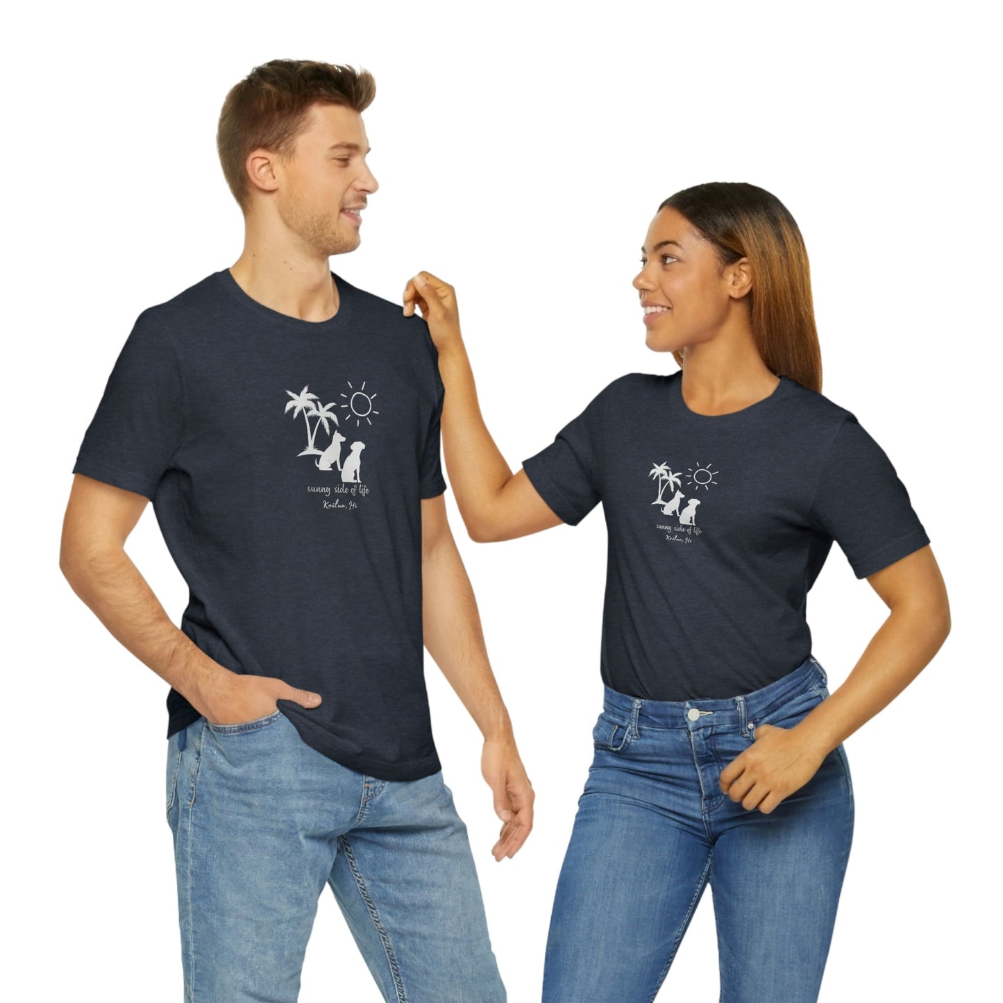 Dog Sunny Side Unisex Jersey Tee - Global Village Kailua Boutique