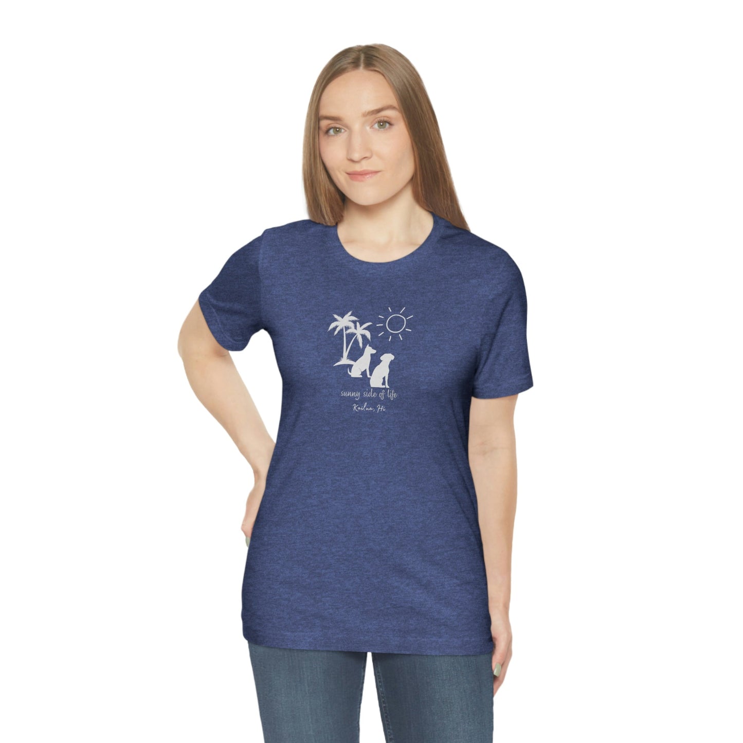 Dog Sunny Side Unisex Jersey Tee - Global Village Kailua Boutique