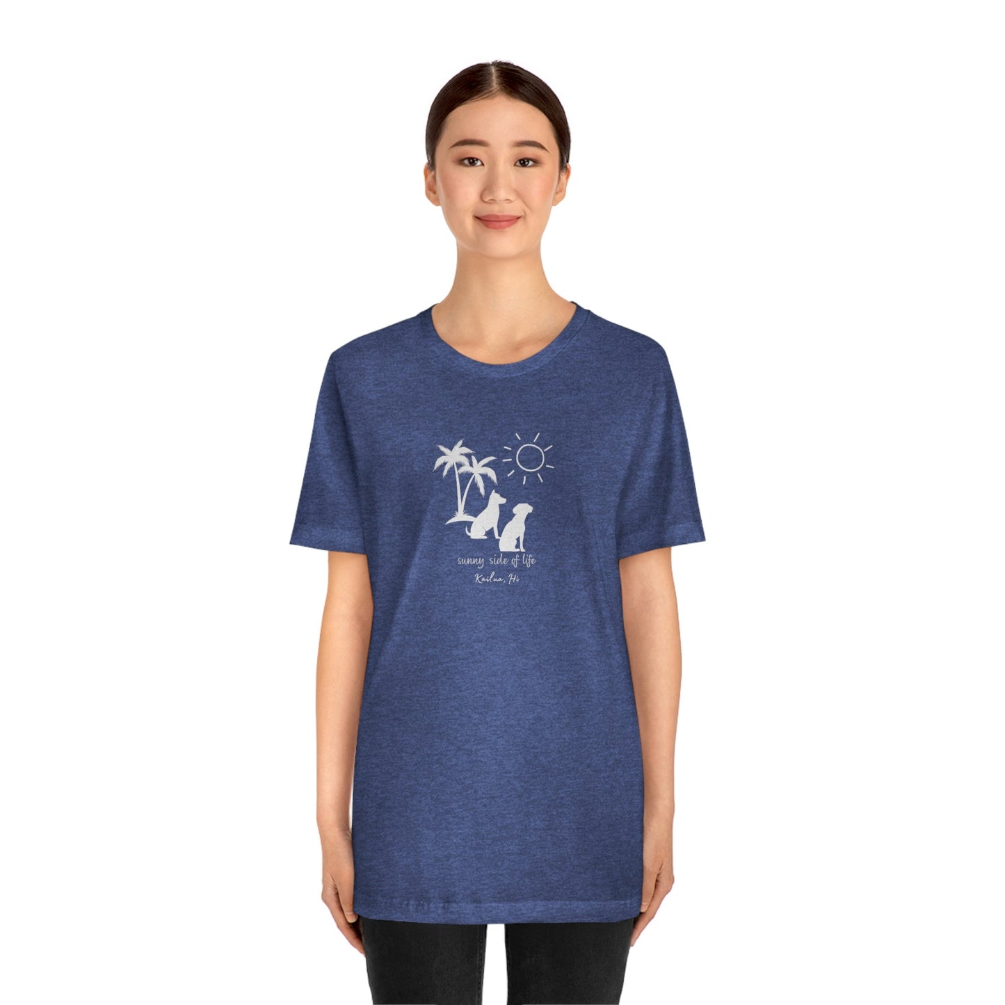 Dog Sunny Side Unisex Jersey Tee - Global Village Kailua Boutique