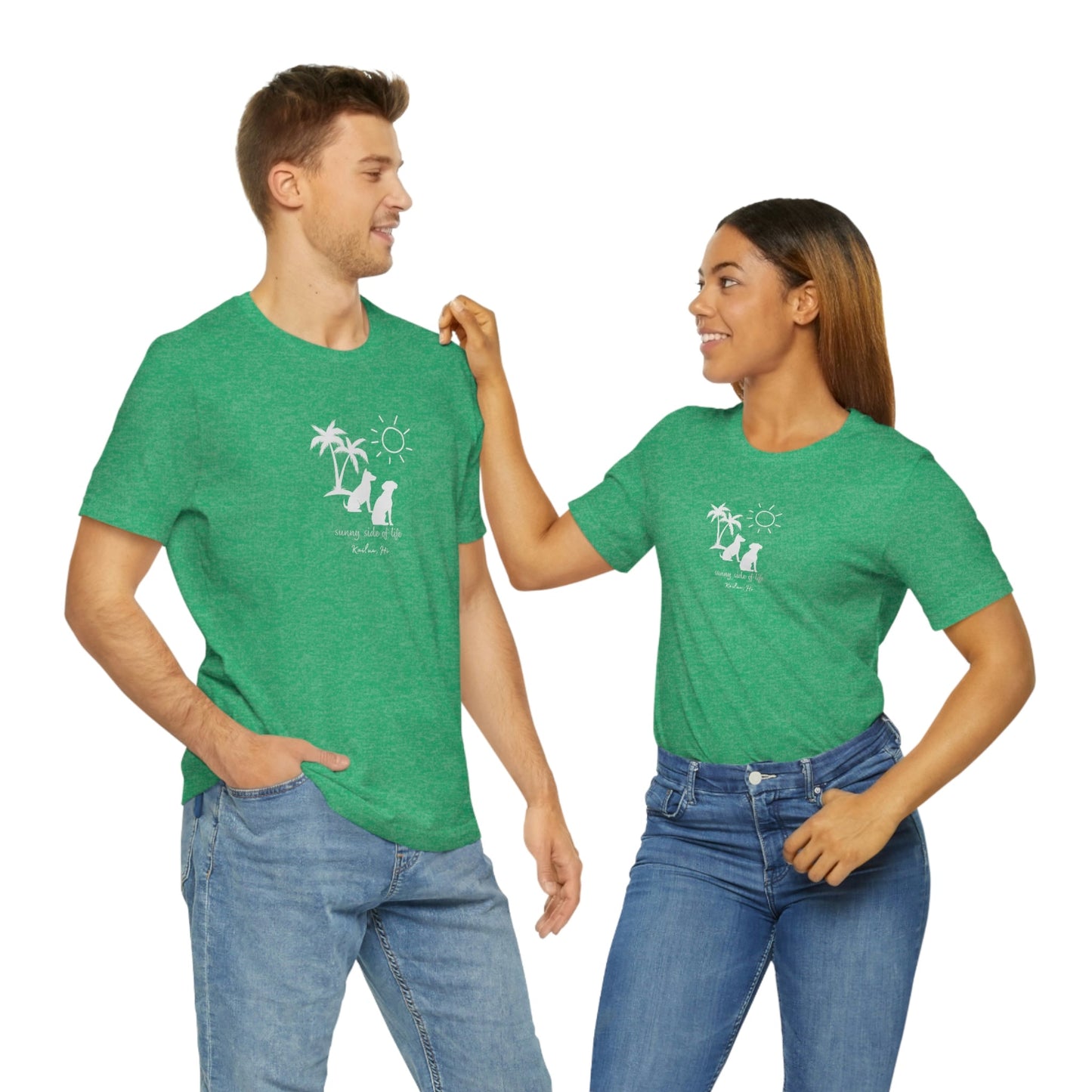 Dog Sunny Side Unisex Jersey Tee - Global Village Kailua Boutique