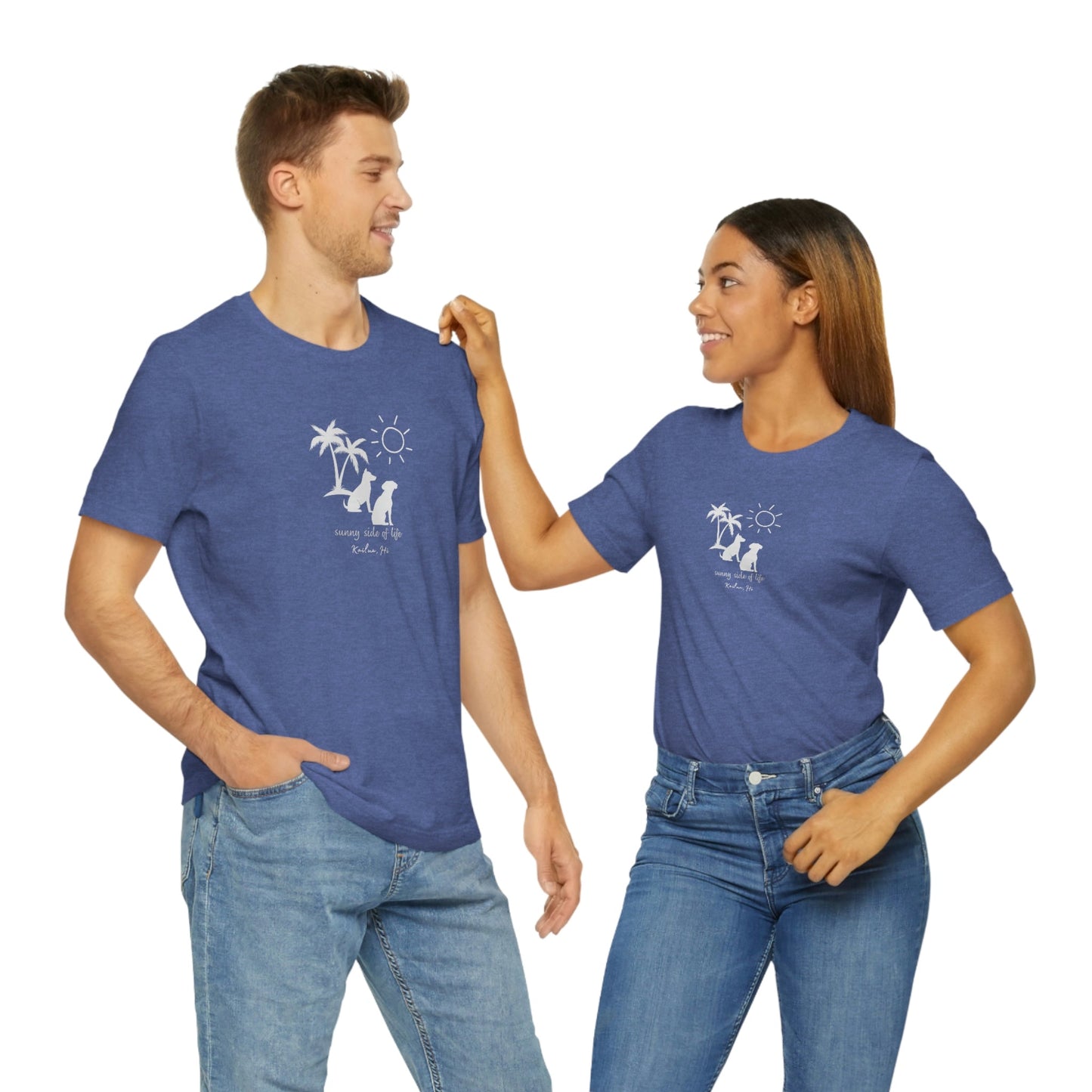 Dog Sunny Side Unisex Jersey Tee - Global Village Kailua Boutique