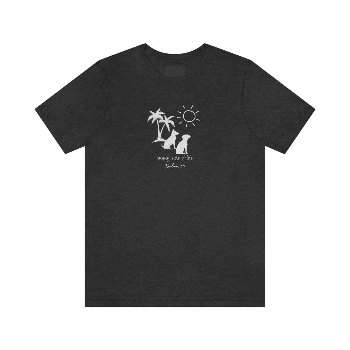 Dog Sunny Side Unisex Jersey Tee - Global Village Kailua Boutique