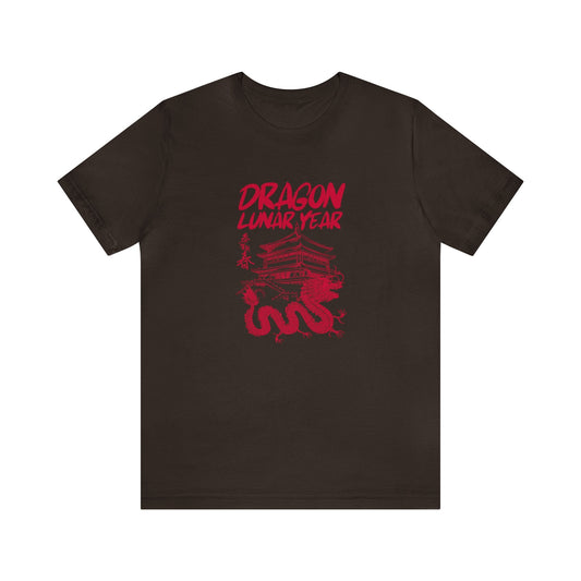 Dragon Lunar Year Unisex Jersey Tee - Global Village Kailua Boutique