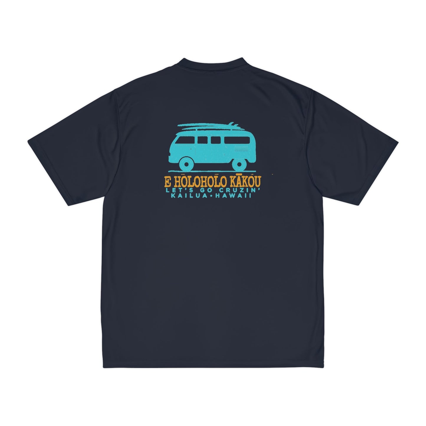 E Holoholo Kākou Performance T-Shirt - Global Village Kailua Boutique