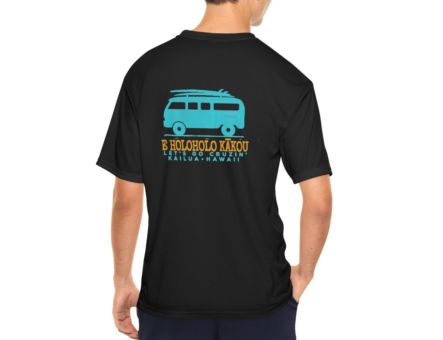 E Holoholo Kākou Performance T-Shirt - Global Village Kailua Boutique