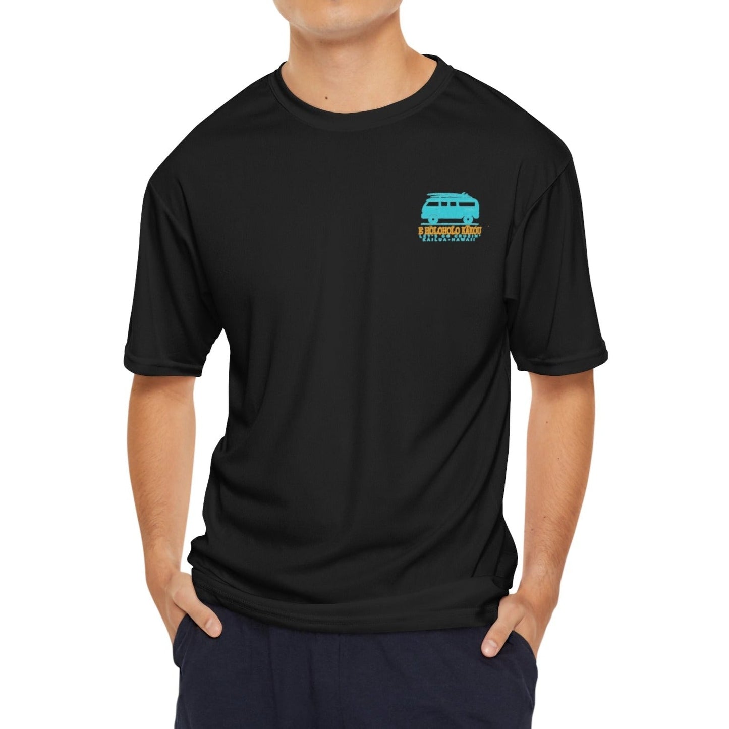 E Holoholo Kākou Performance T-Shirt - Global Village Kailua Boutique