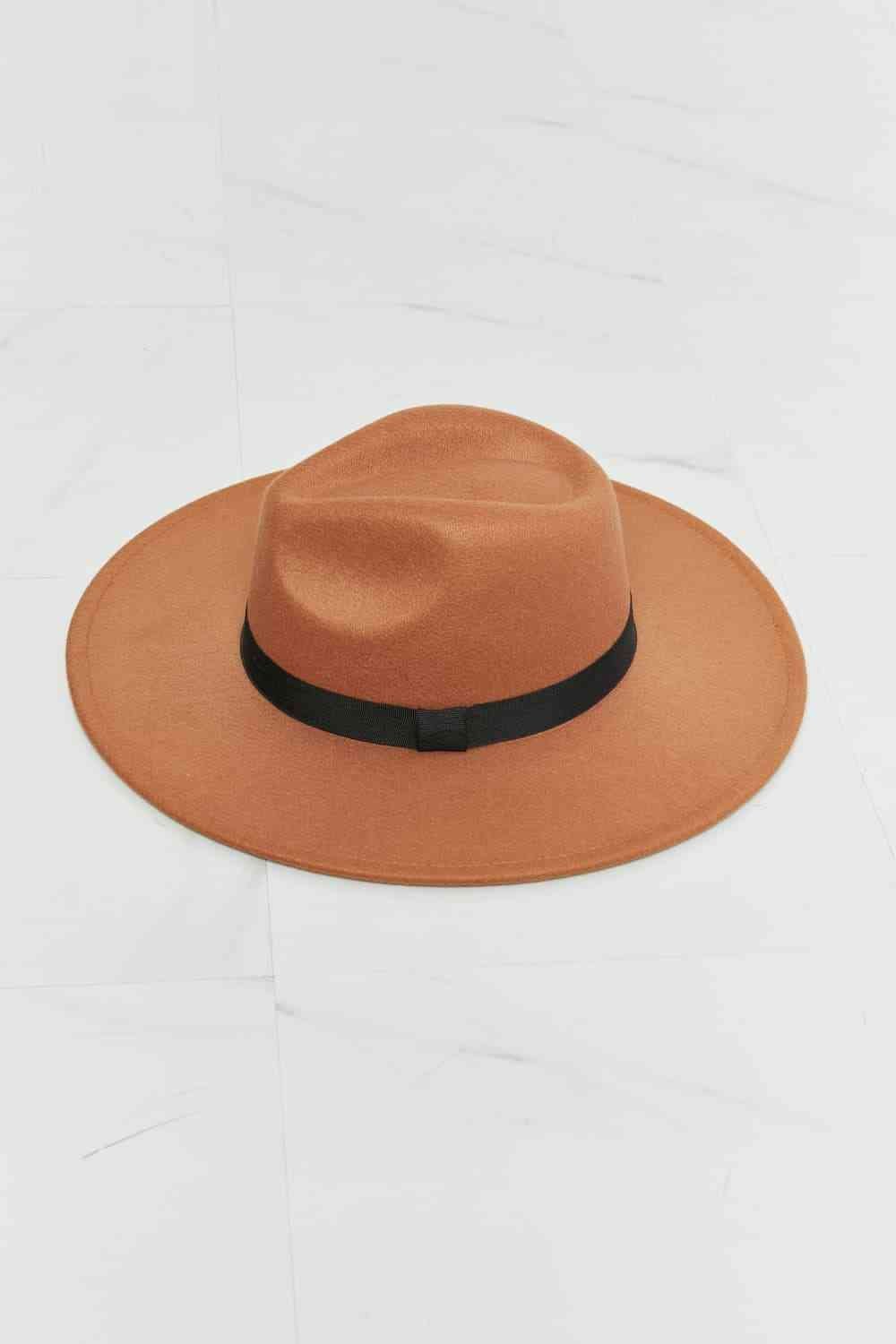 Enjoy The Simple Things Fedora Hat - Global Village Kailua Boutique