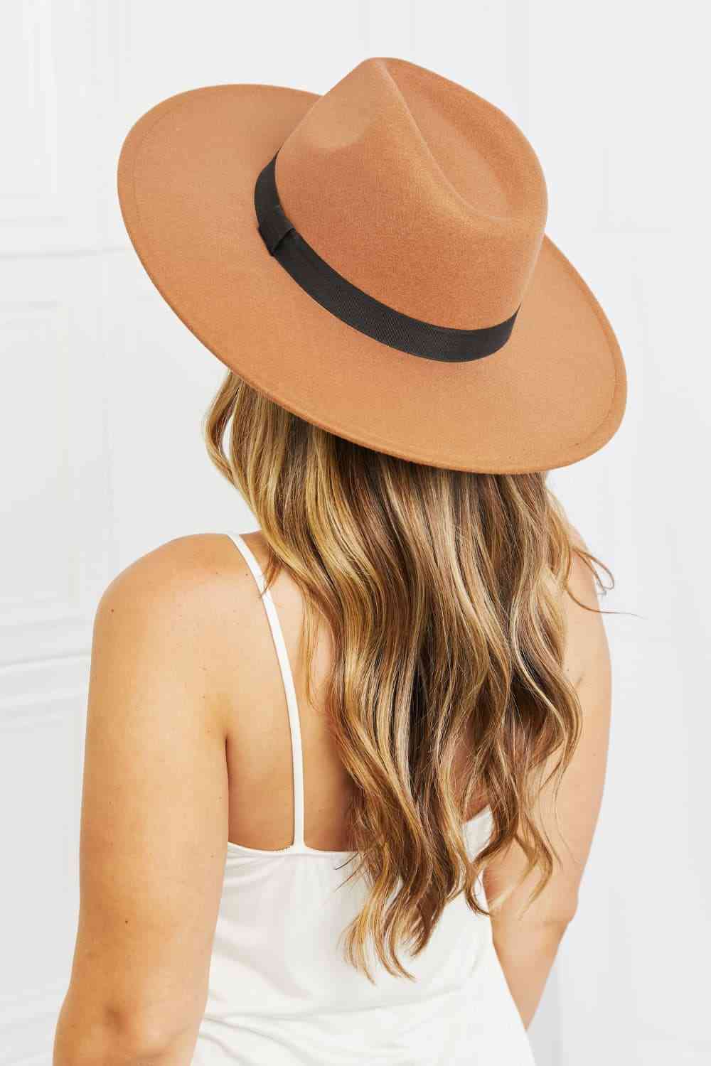 Enjoy The Simple Things Fedora Hat - Global Village Kailua Boutique
