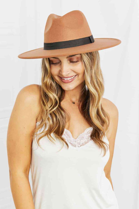 Enjoy The Simple Things Fedora Hat - Global Village Kailua Boutique