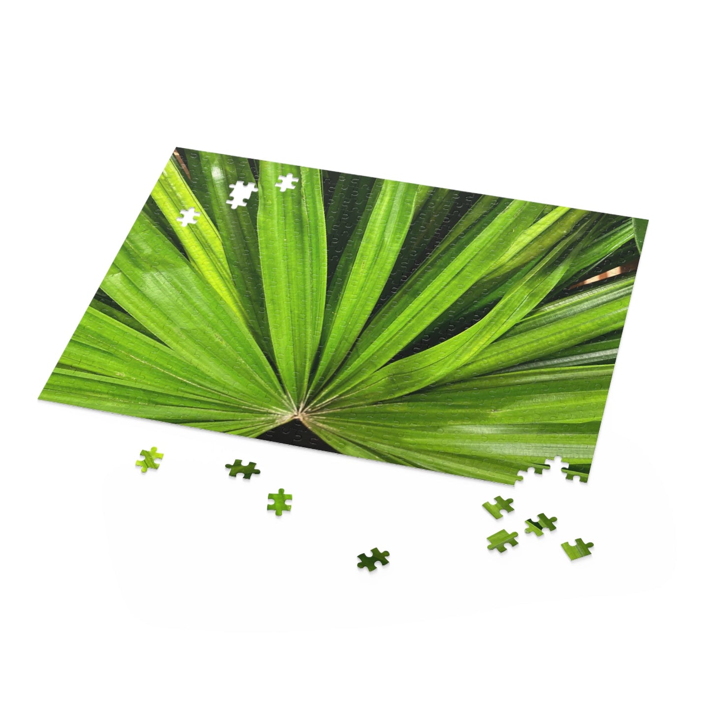 Fan Palm Puzzle (500-Piece) - Global Village Kailua Boutique