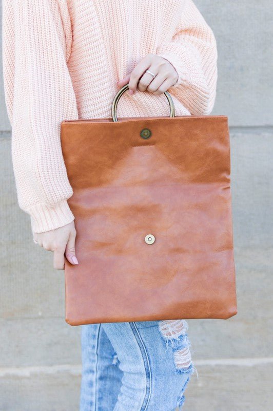 Fold Over O-Ring Clutch Global Village Kailua Boutique