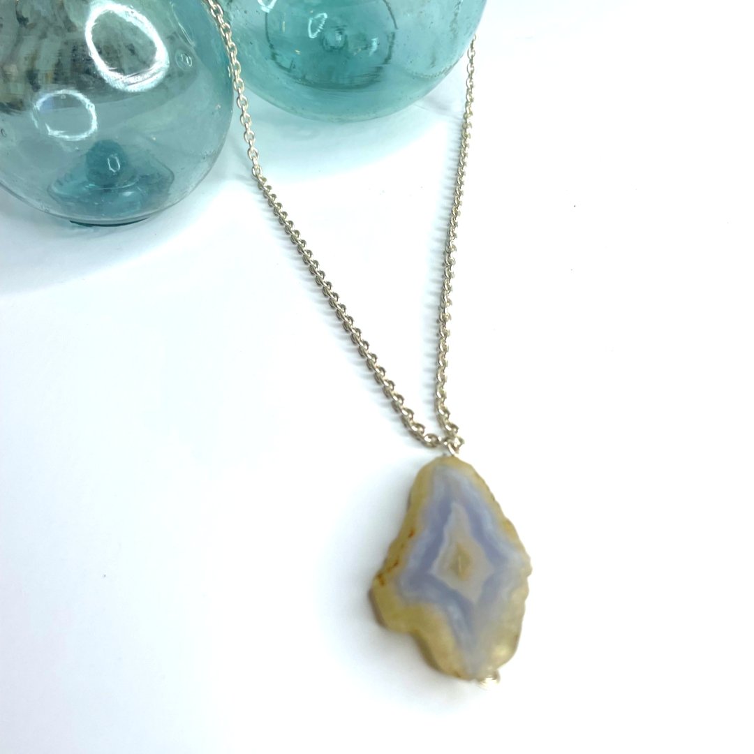 Gemstone Statement Necklace - Global Village Kailua Boutique