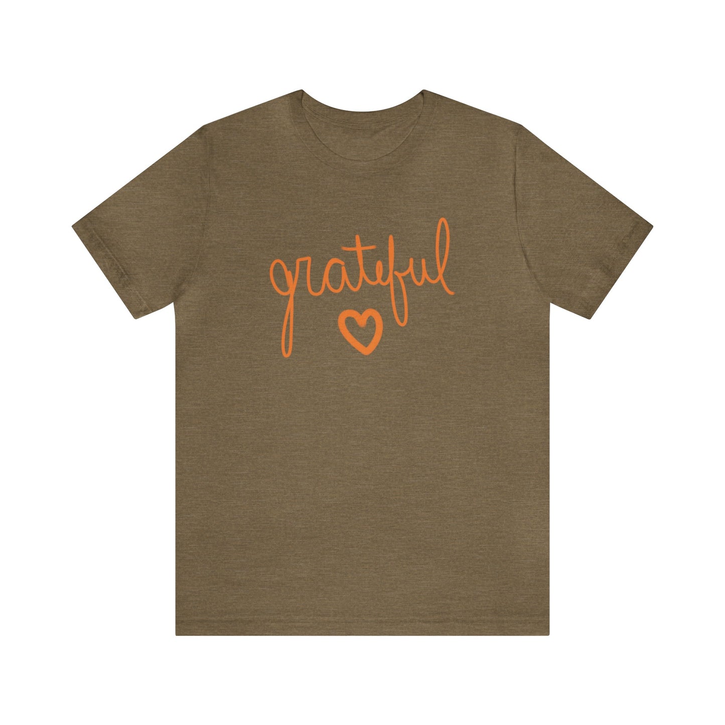 Grateful Heart Unisex Jersey Short Sleeve Tee Global Village Kailua Boutique
