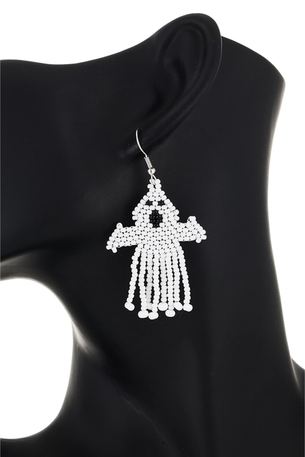 Halloween Bead Fringe Earrings - Global Village Kailua Boutique