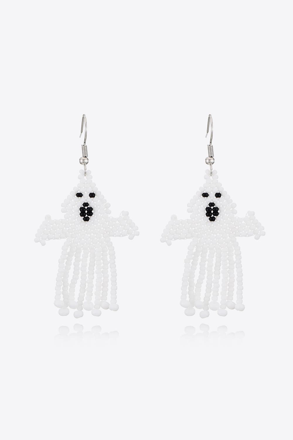 Halloween Bead Fringe Earrings - Global Village Kailua Boutique