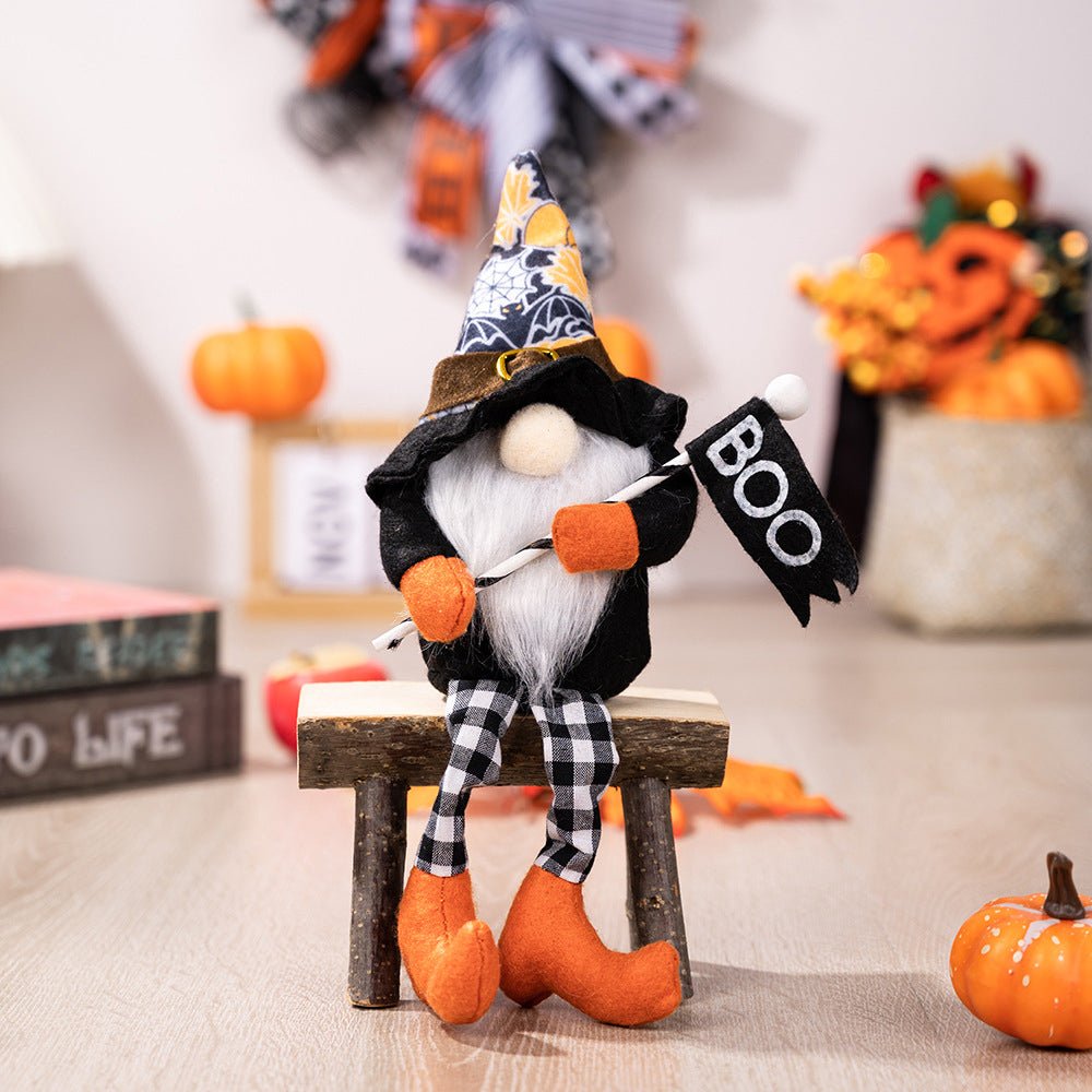 Halloween Long Leg Gnomes - Global Village Kailua Boutique