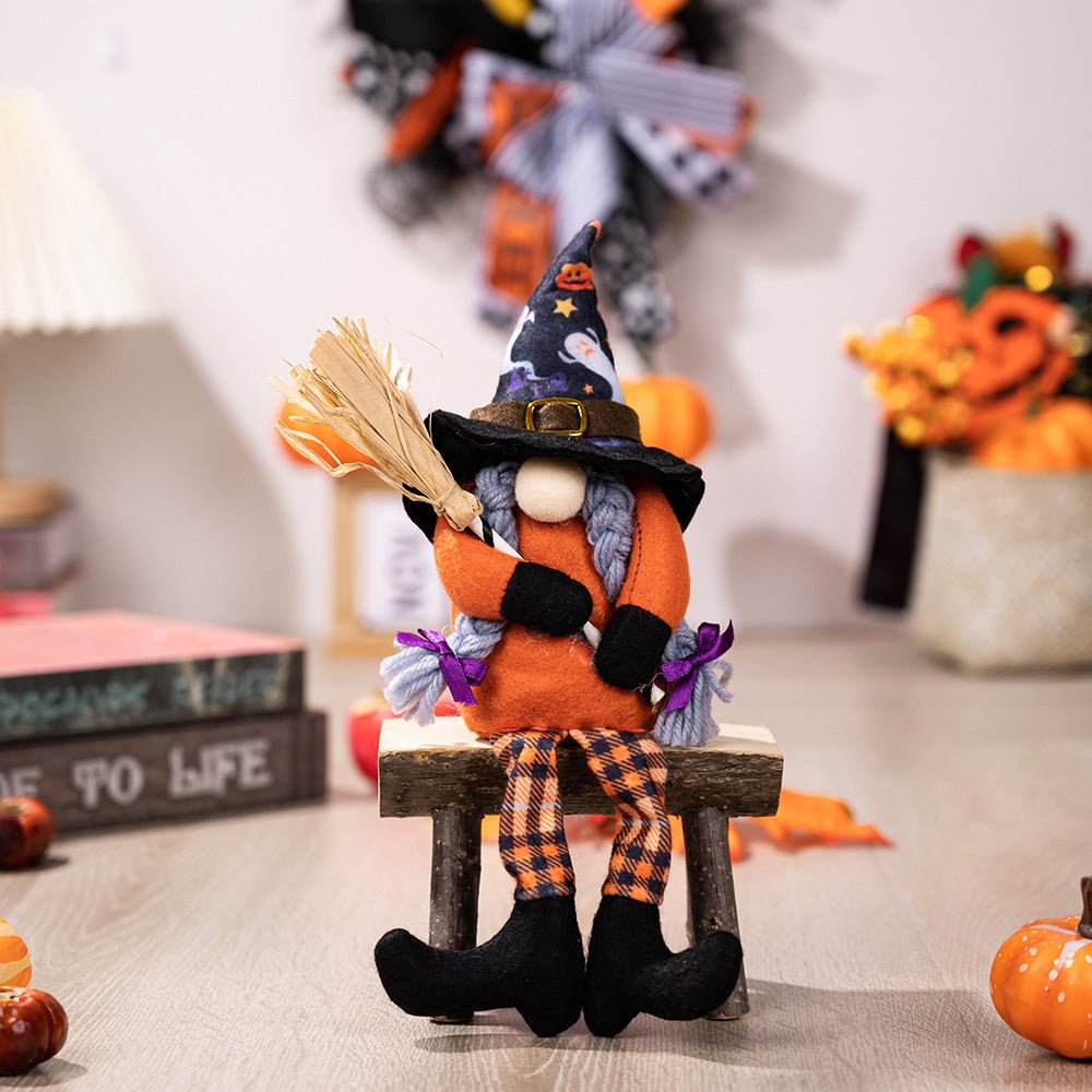 Halloween Long Leg Gnomes - Global Village Kailua Boutique