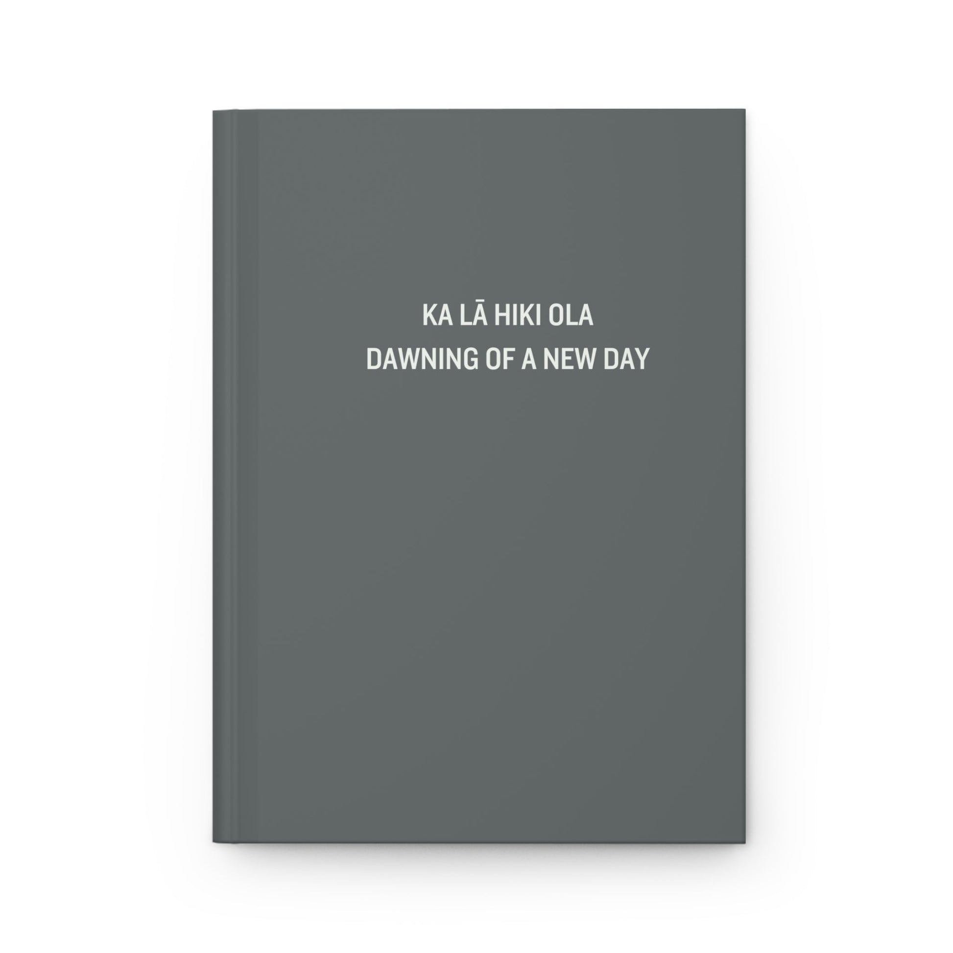 Hardcover Journal Matte Ka Lā Hiki Ola - Global Village Kailua Boutique