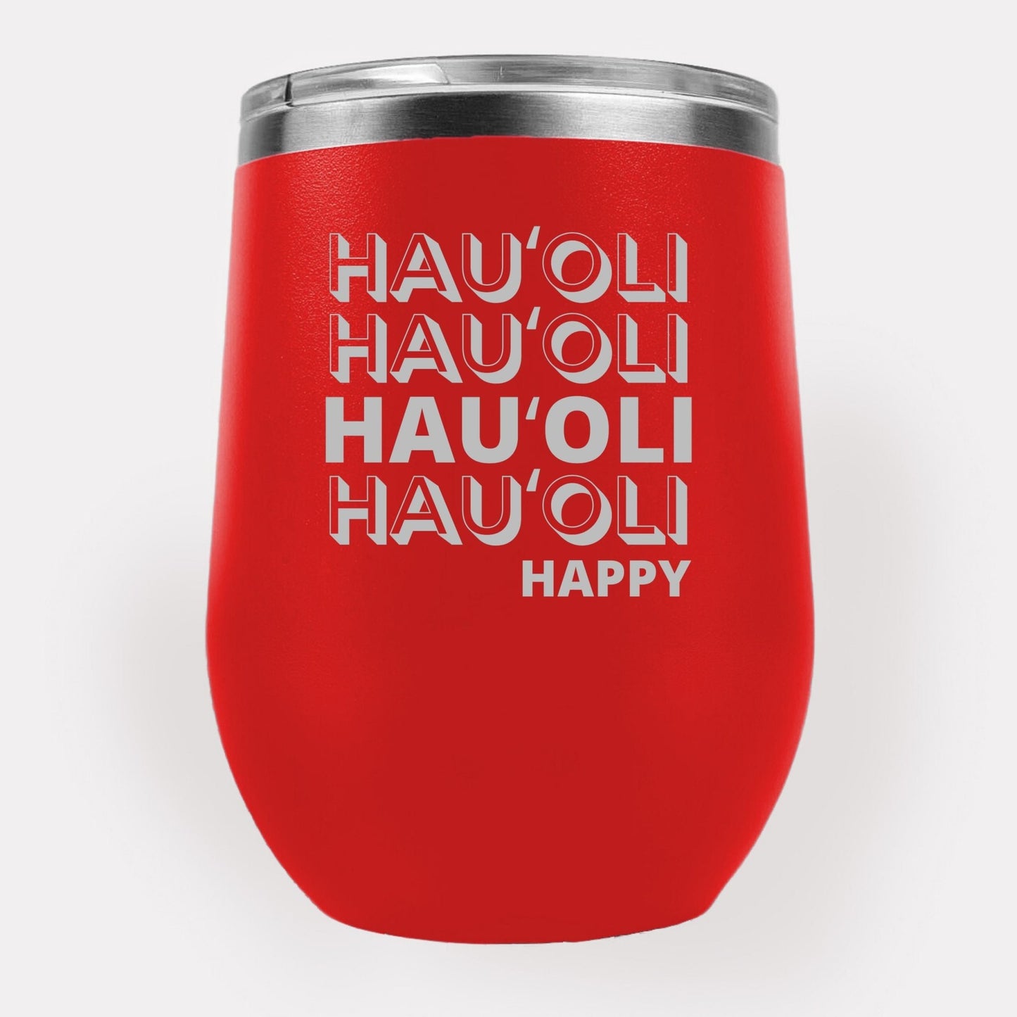 Hauʻoli 12oz Etched Tumbler Global Village Kailua Boutique
