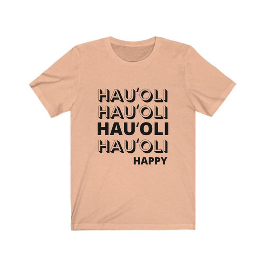 Hauʻoli Unisex Jersey Short Sleeve Tee Global Village Kailua Boutique