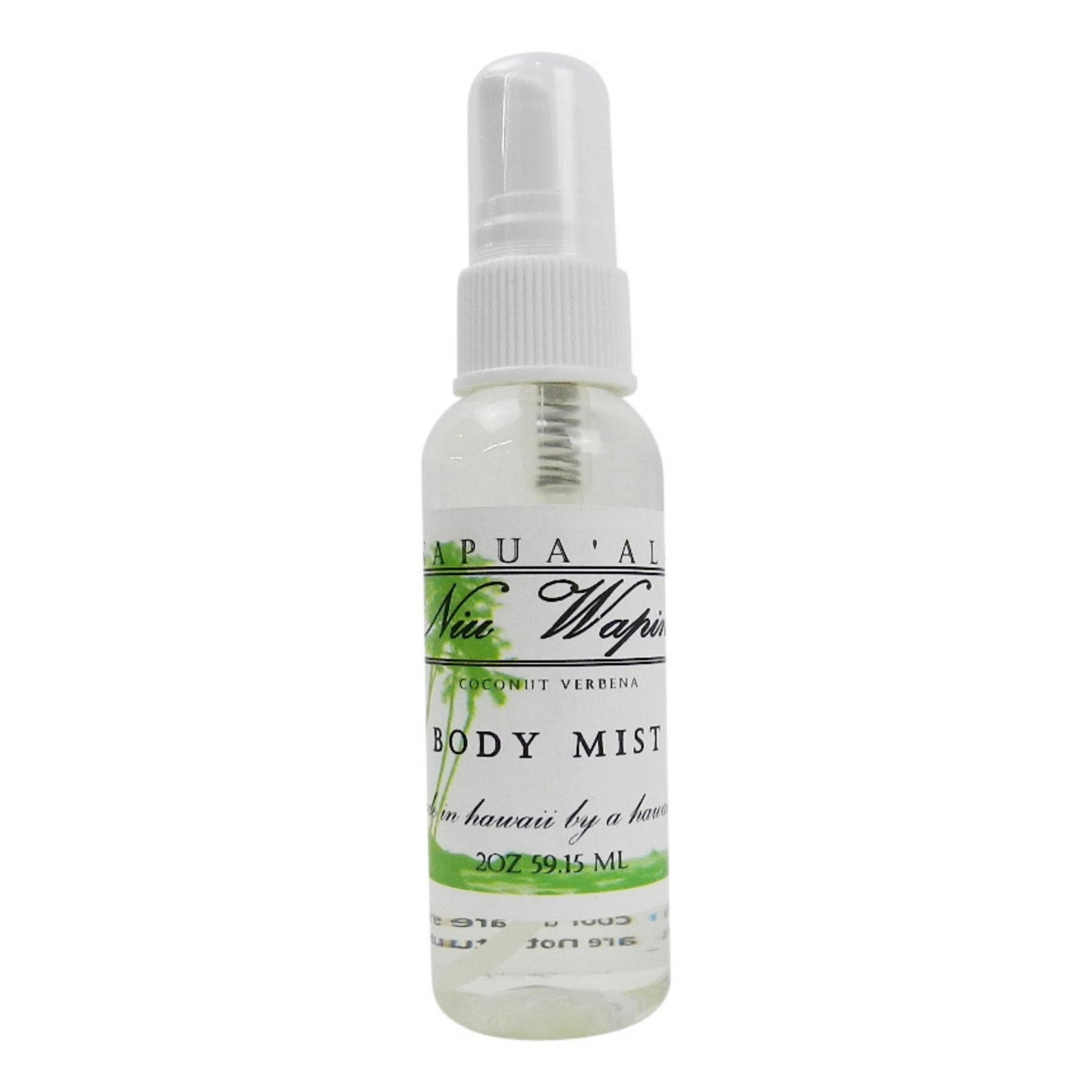 Hawaiian Fragrance Mist Coconut Verbena Global Village Kailua Boutique