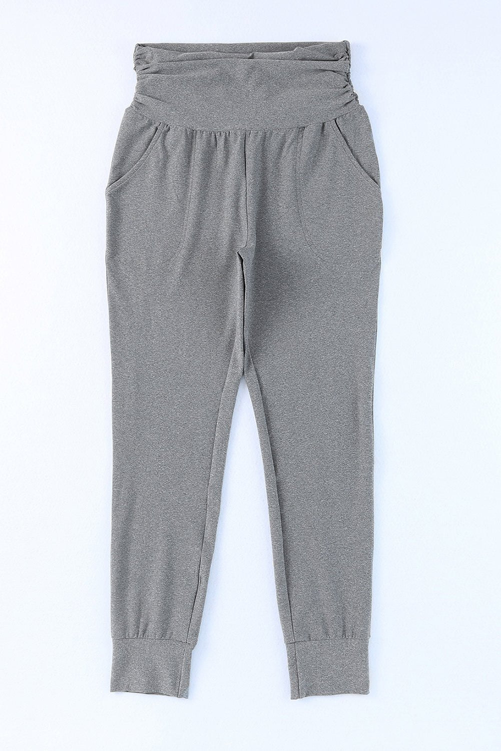 High-Rise Wide Waistband Joggers Global Village Kailua Boutique