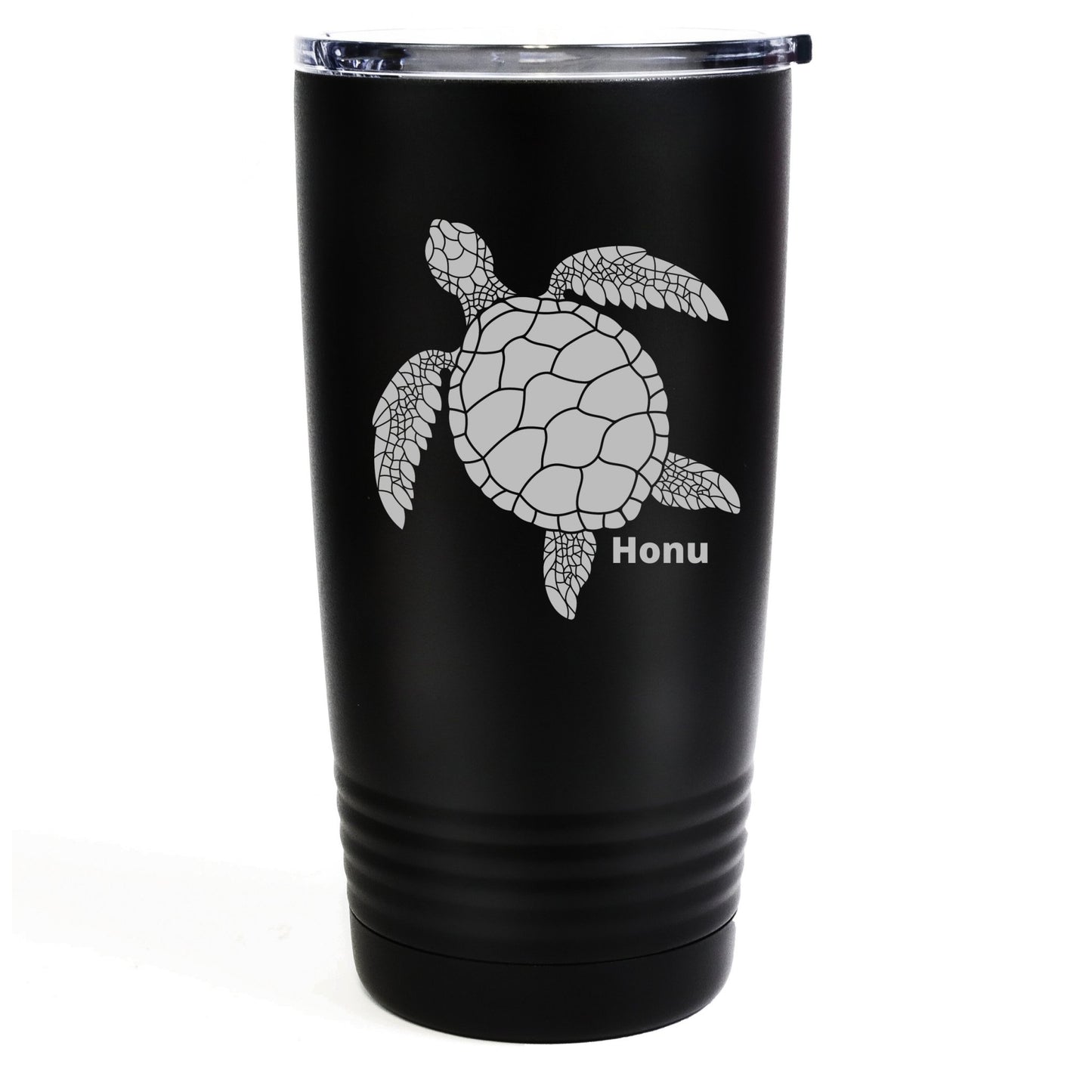 Honu 20oz Etched Tumbler Global Village Kailua Boutique