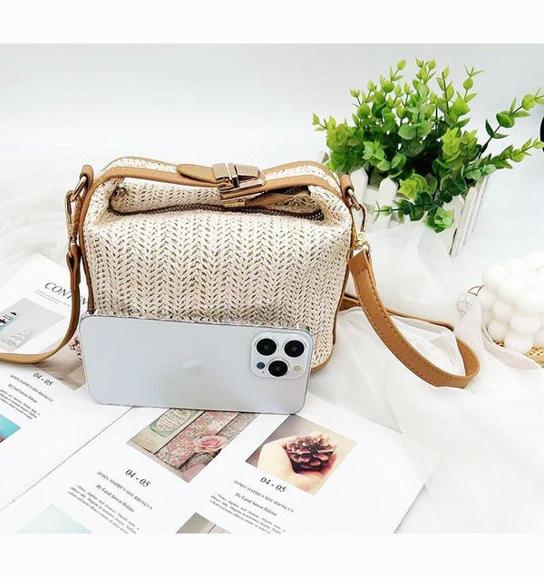 Imani Crochet Top Handle Crossbody - Global Village Kailua Boutique