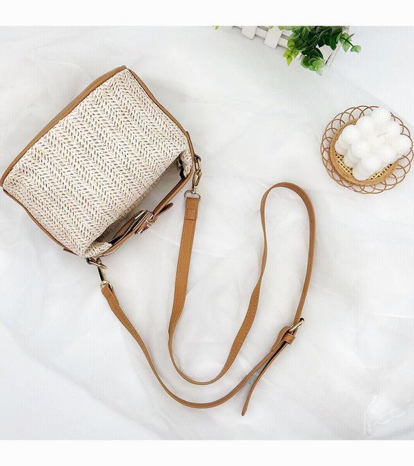 Imani Crochet Top Handle Crossbody - Global Village Kailua Boutique